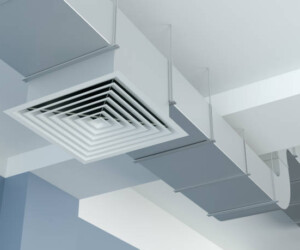 ventilation duct, 3d Illustration